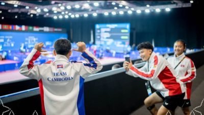 Kamboja Tarik Semua Atlet