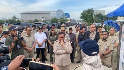 Temui Korban Banjir Cengkareng