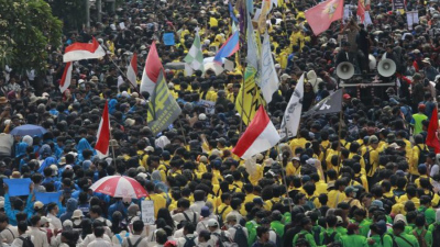 Mahasiswa Demo di Jakarta